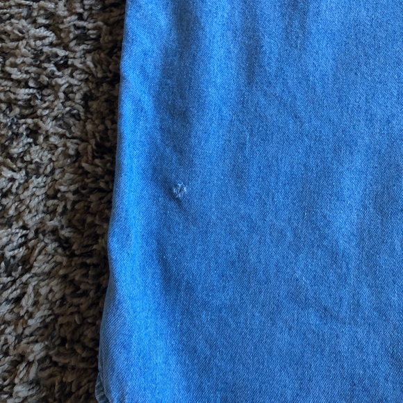 Vintage 1991 Planet Hollywood Long-sleeve Denim Button Down Mens Medium - Picture 7 of 8